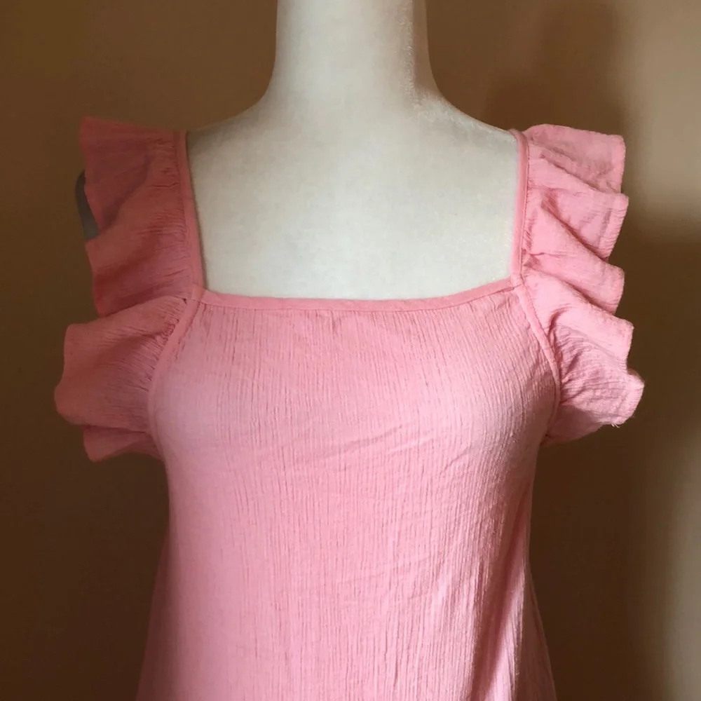 Free People Caught In Motion Maxi Dress Pink - Picture 5 of 15